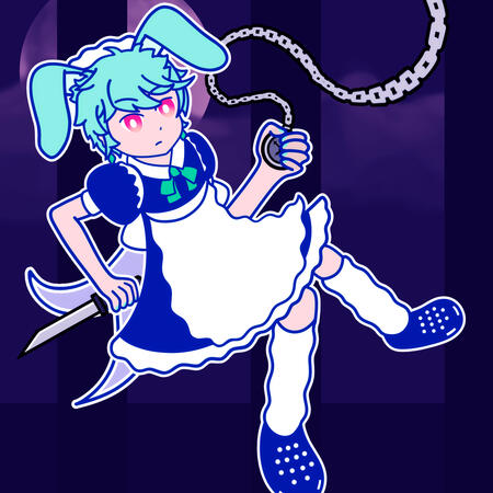 VTuber @harvestmint as Sakuya Izayoi