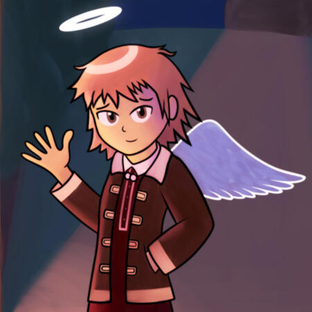 Rakka from Haibane Renmei